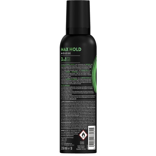 Syoss Max Hold pjena za kosu 250ml