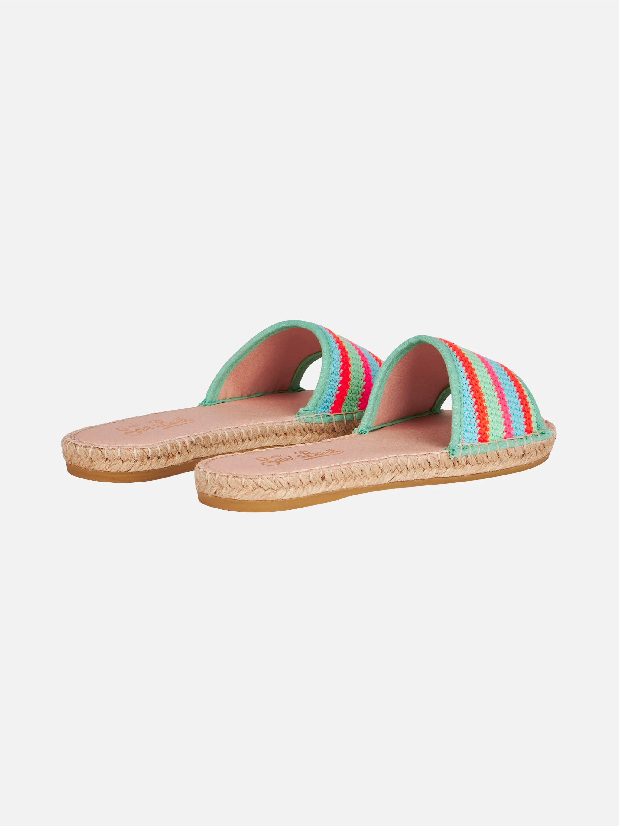 Espadrilles für Damen mit Häkelstreifen