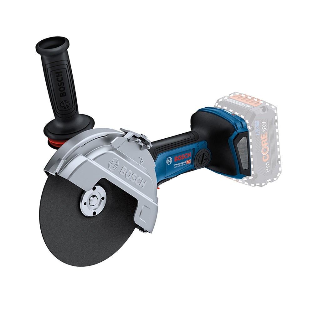 Esmerilhadeira angular sem escova BOSCH 18V BITURBO de 180 mm, modelo GWS 18V-180 PC 06019H6E01