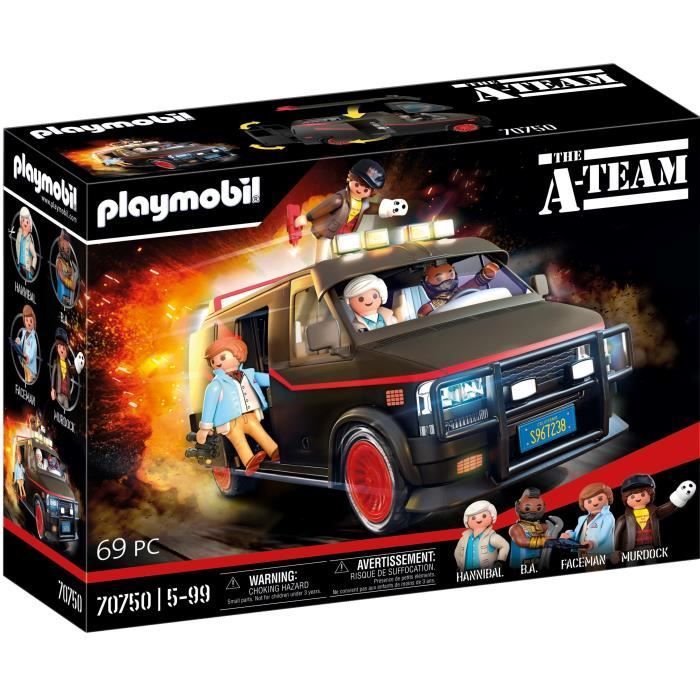 PLAYMOBIL 70750 The A-Team Van, Classic Cars, Adult, Collectible Car