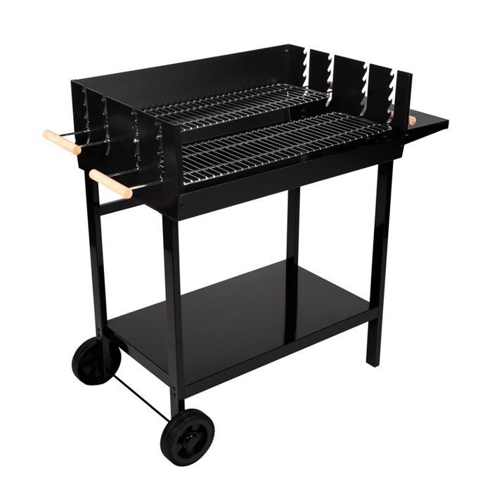 SOMAGIC Galicia Charcoal Barbecue - Steel - 106x52x92 cm - Black