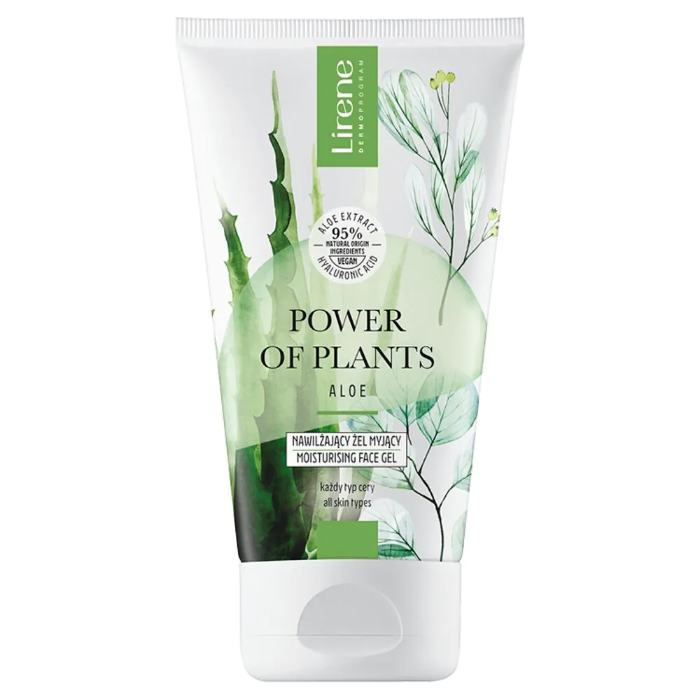 Lirene Power Of Plants Aloes Nawilżający żel Myjący