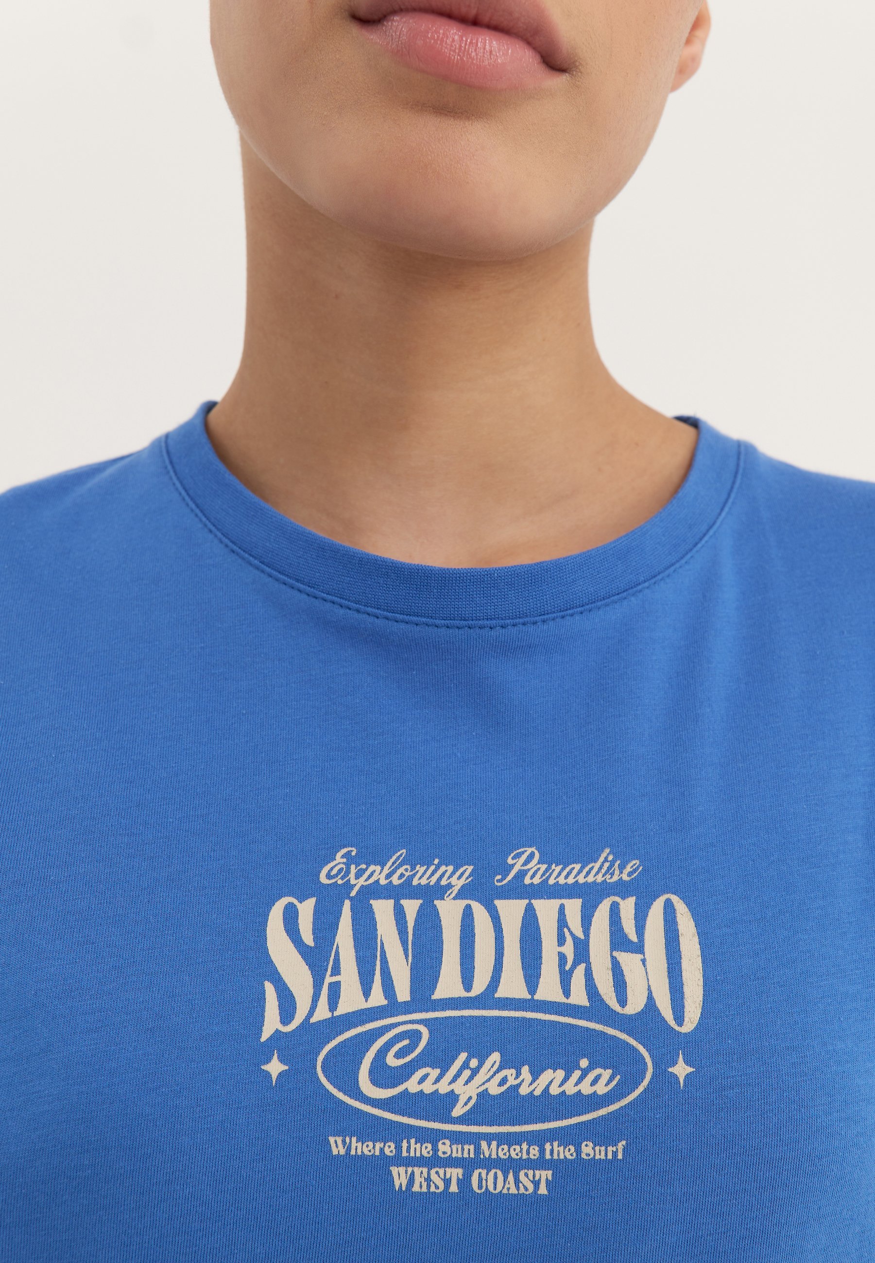 T-shirt imprimé Even&Odd - bleu