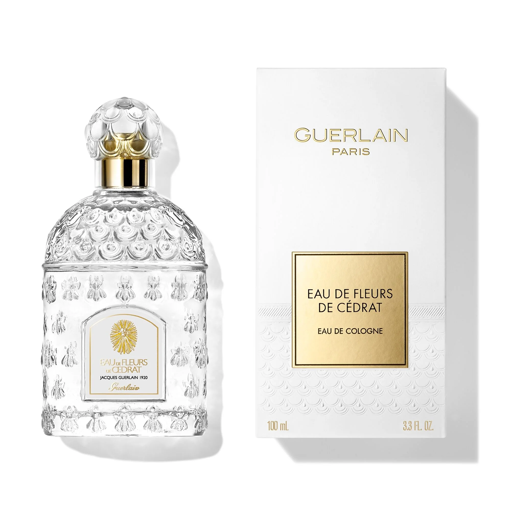 Les Eaux Eau de Fleurs de Cédrat - Eau de Cologne - Colonia, Eau de Toilette, Colonia Unisex, Eau de Toilette Unisex