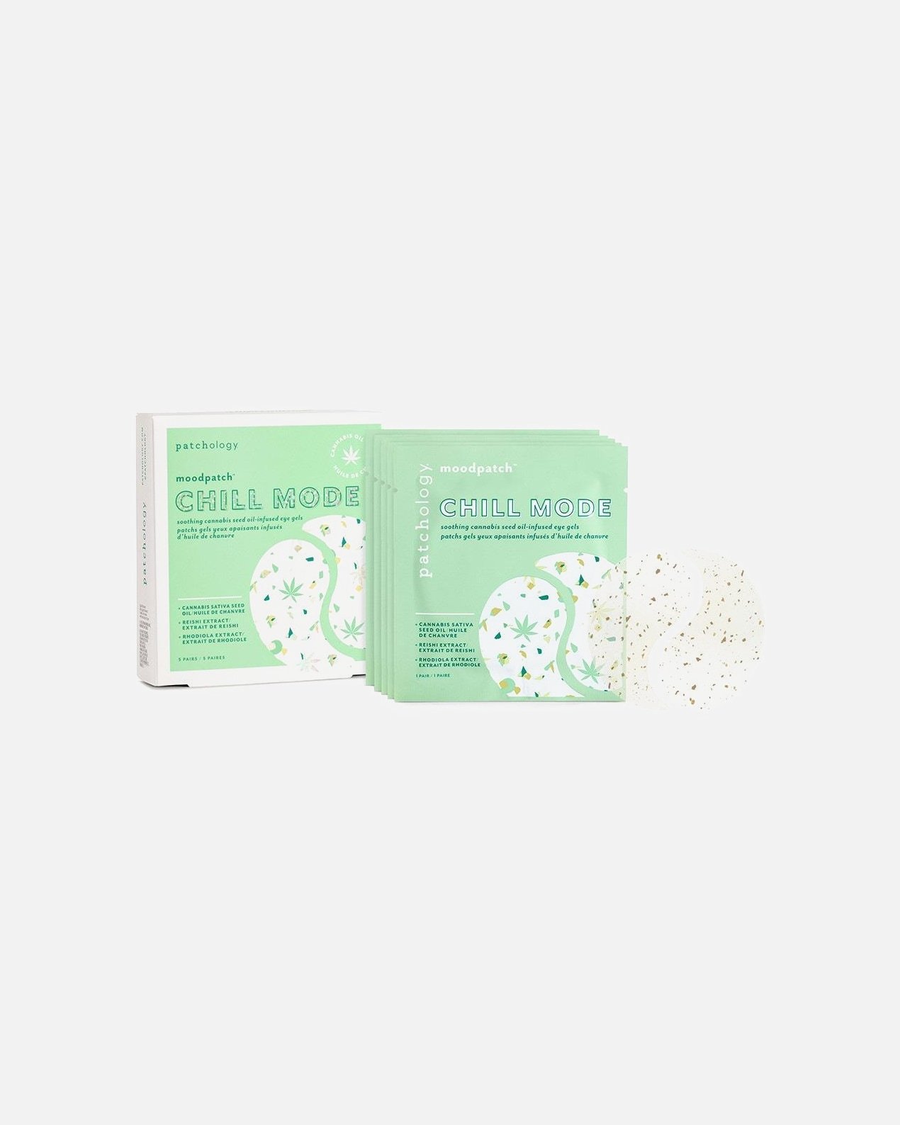 Patchology Moodpatch™ Chill Mode gelovi za oči – 2 komada