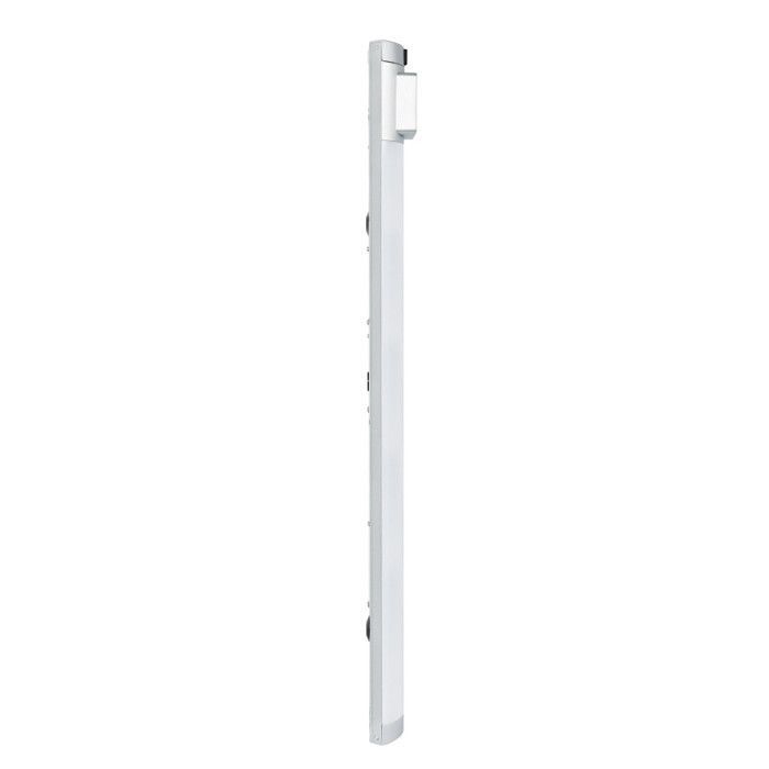 Tira de luces LED para cocina de 68 cm con interruptor y enchufe - plateada