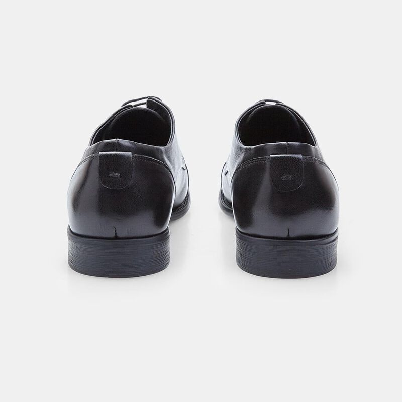 BATA Męskie skórzane buty sznurowane