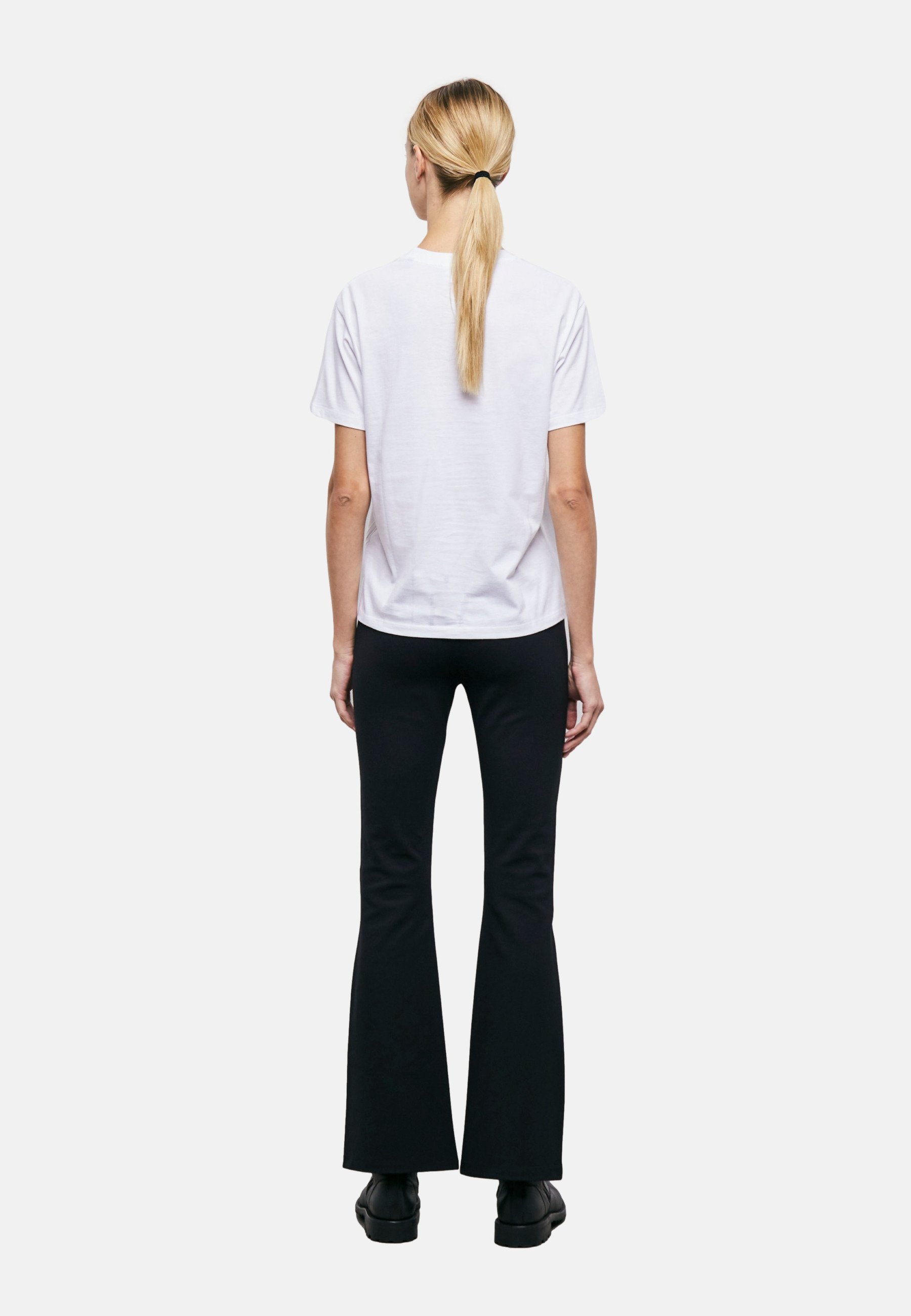 The Kooples T-shirt met korte mouwen en print - wit
