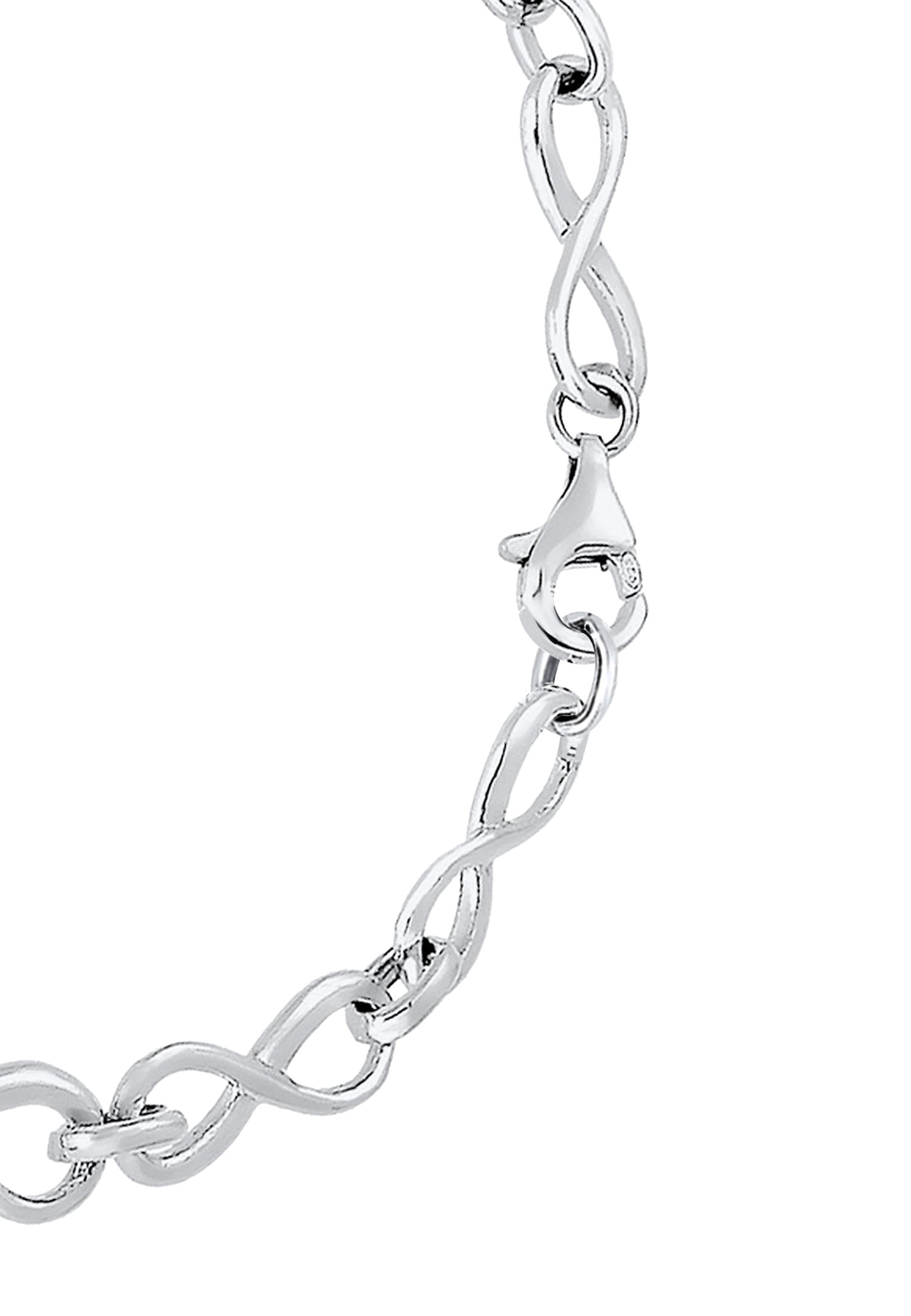 Elli Femmes Infini Amour basique en argent sterling 925