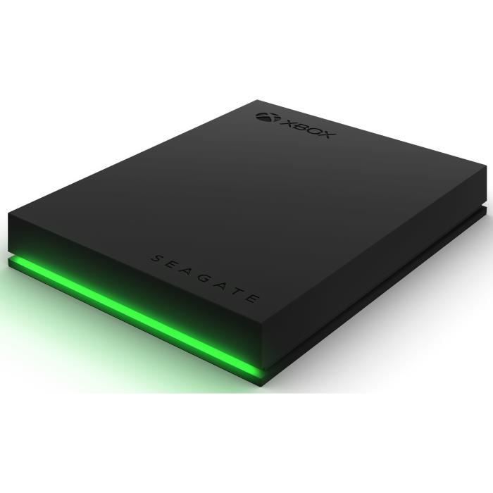 SEAGATE Xbox Game Drive Black 2 TB External Hard Drive USB 3.2