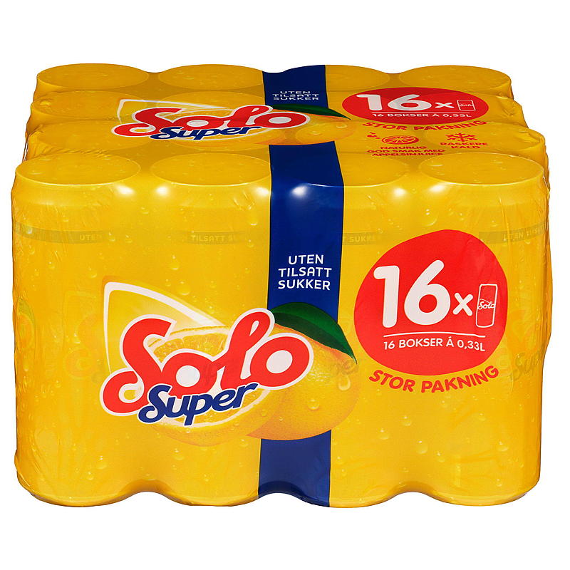 Solo Solo Super 16x0,33 l låda
