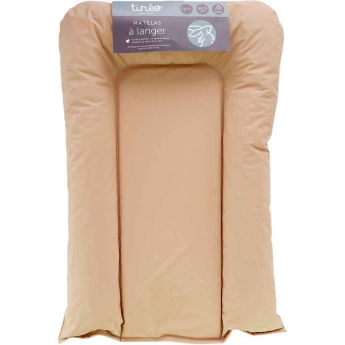 Trocador de fraldas - TINEO - FLAKES - PVC - Avelã