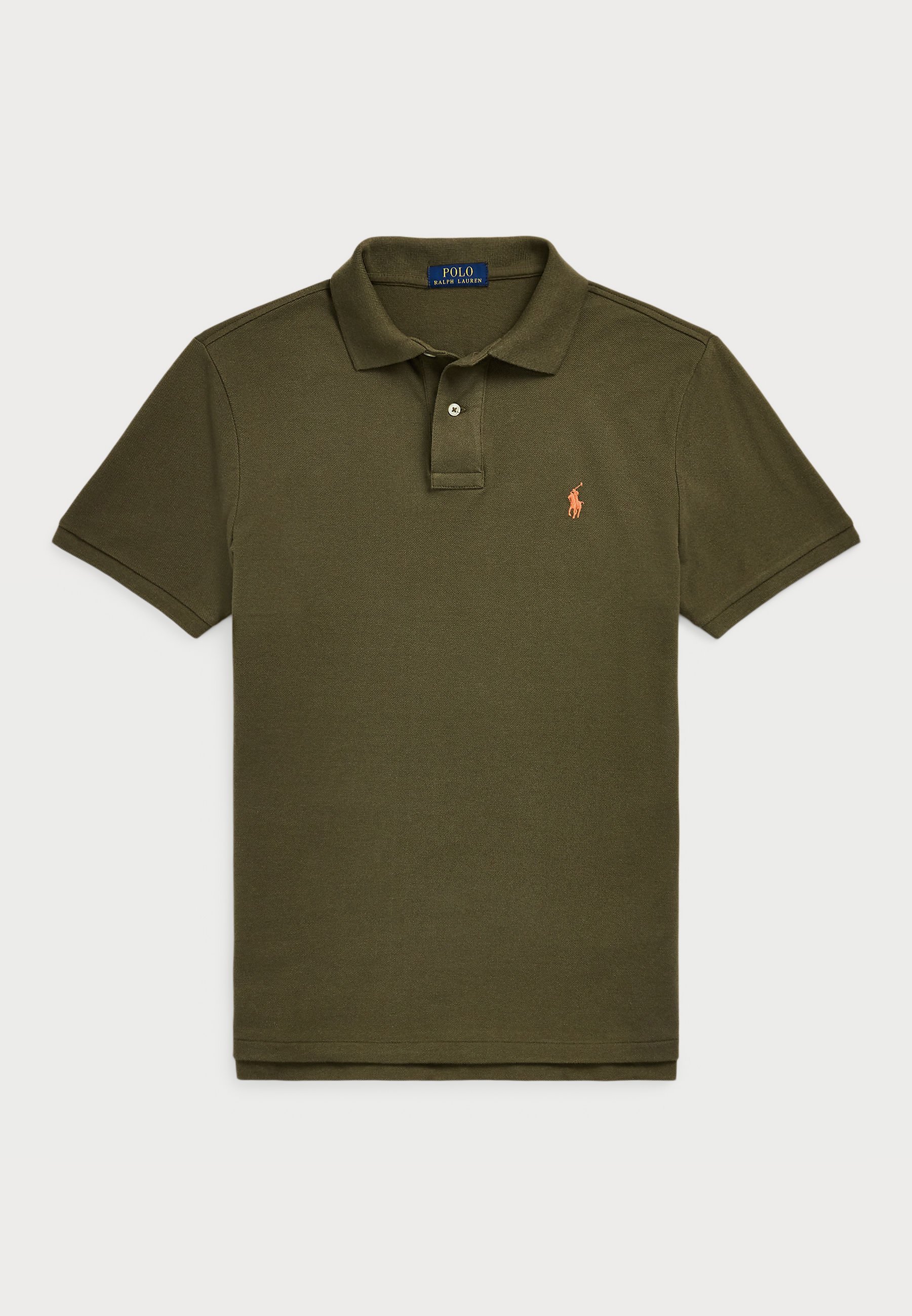 Polo Ralph Lauren HET ICONISCHE MESH POLOSHIRT - Poloshirt - canopy olive