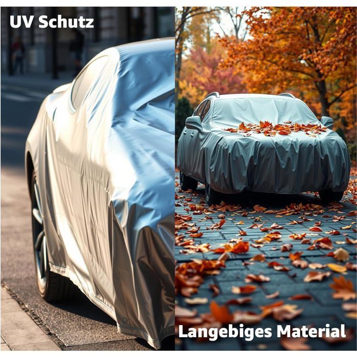 Bâche SUV housse voiture garage complet – protection auto imperméable car cover intérieur & extérieur – 490 × 190 × 180 cm