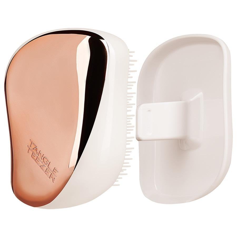 Tangle Teezer plakanās un lāpstiņu birstes Compact Styler Tangle Teezer - Compact Styler Rose Gold Cream - 1 gab.