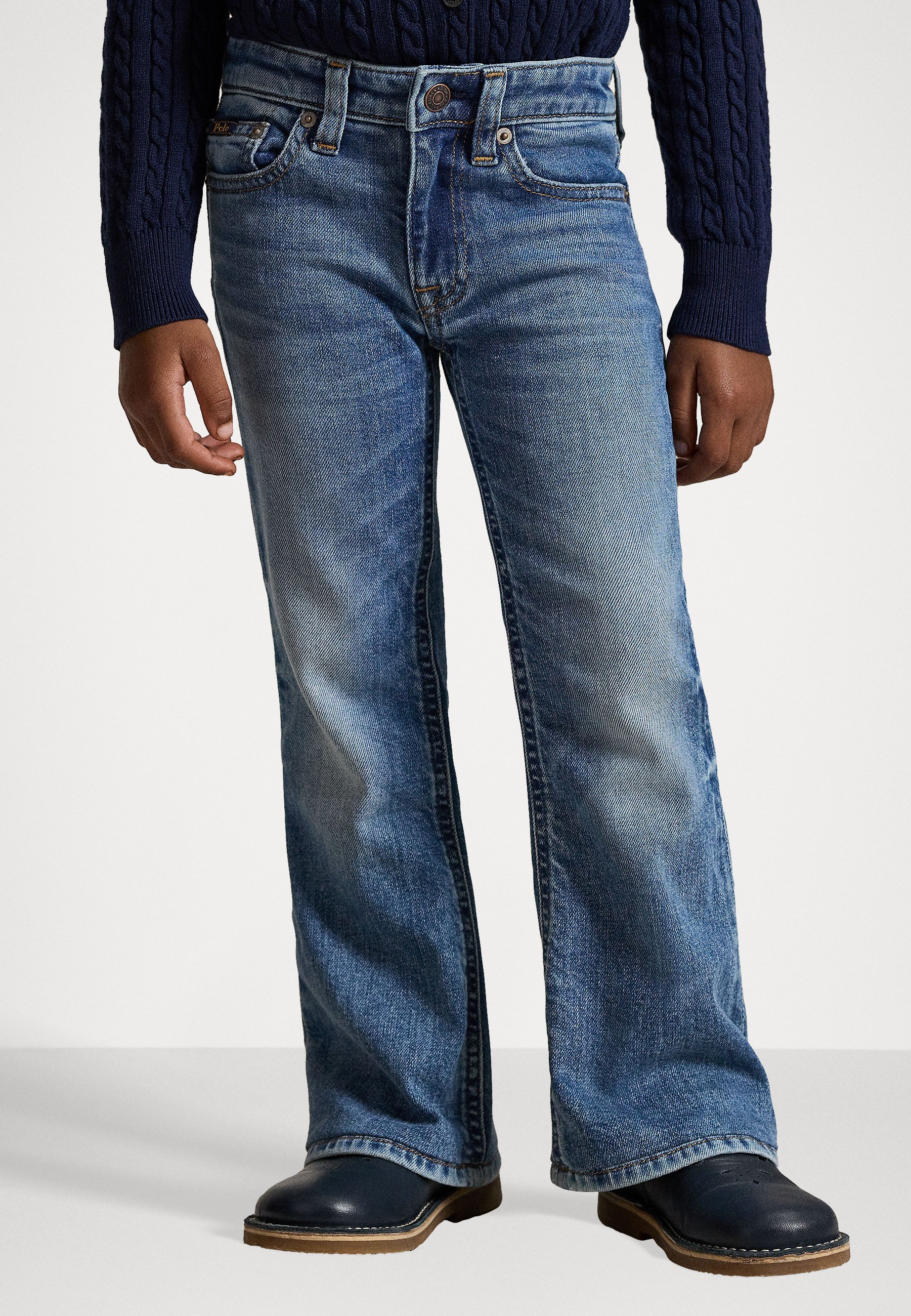 Polo Ralph Lauren flared indigo denim jeans - bootcut jeans - kinderwash