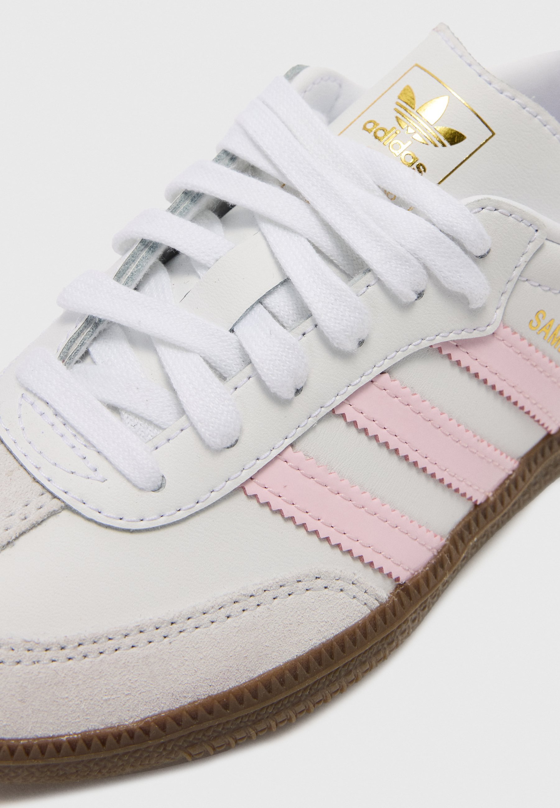 adidas Originals SAMBA OG UNISEXE - Baskets - blanc/rose transparent/gomme