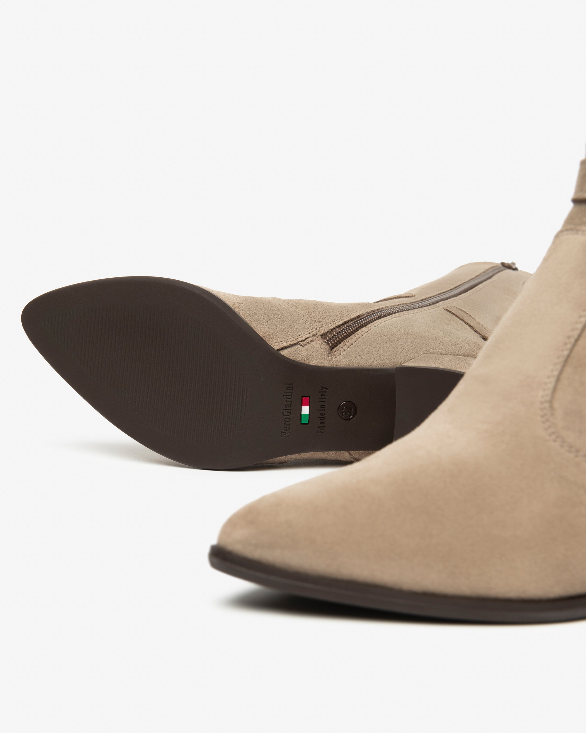  Damen-Wildlederstiefel