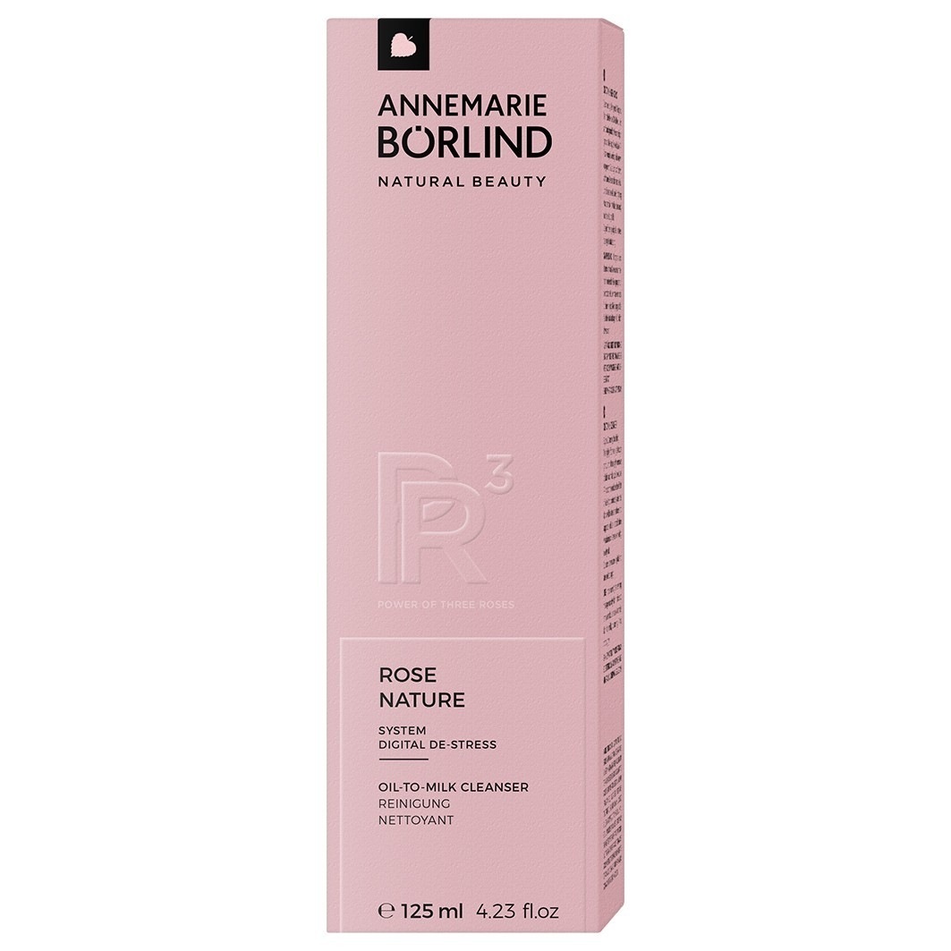 ANNEMARIE BÖRLIND Mlijeko za čišćenje ROSE NATURE Mlijeko za čišćenje s uljem ruže - 125 ml