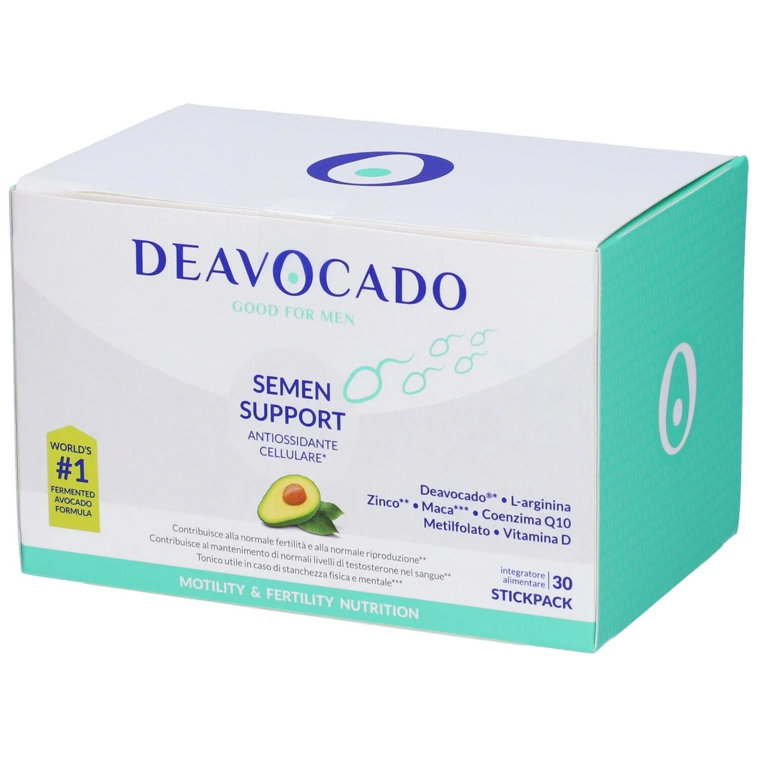 Spermienunterstützung für Männer von Deavocado