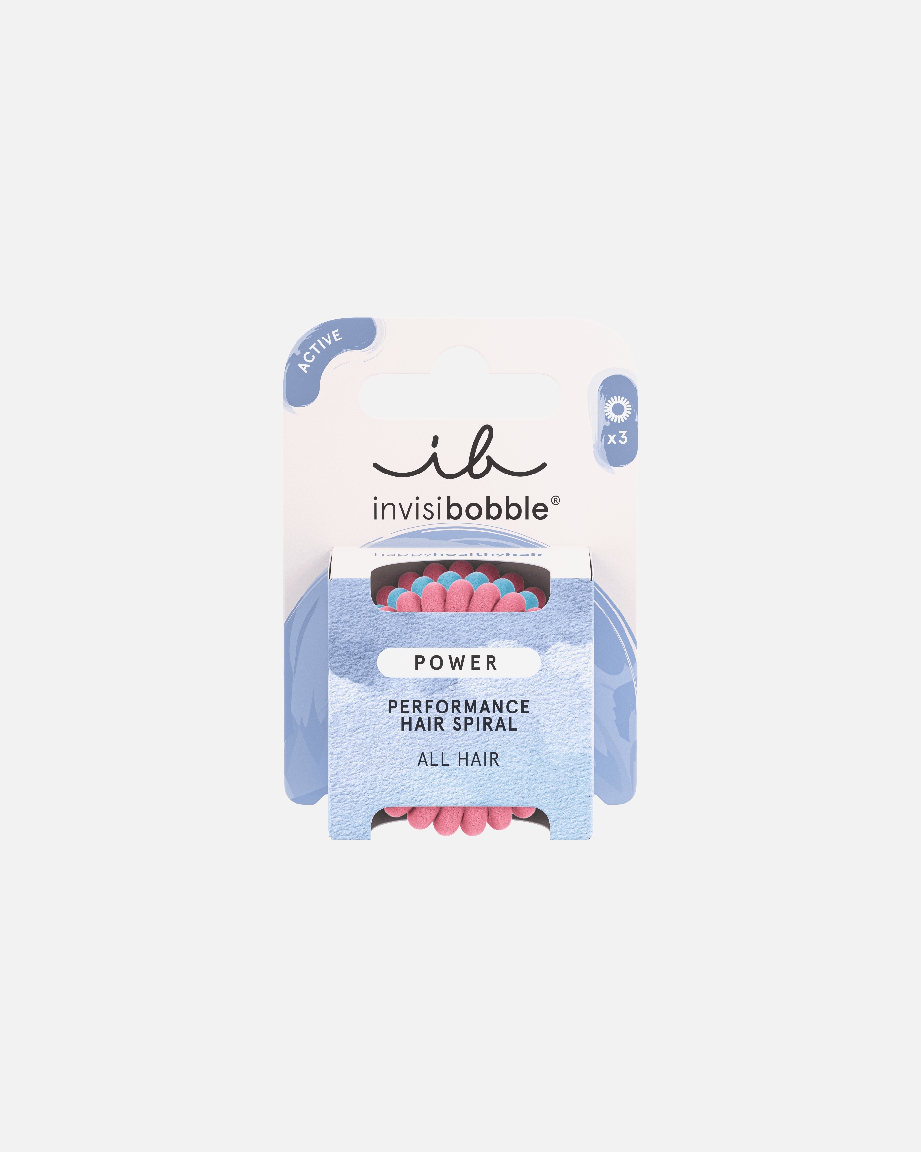 Invisibobble Haarelastiekjes Power Rose en Ice - 3 stuks