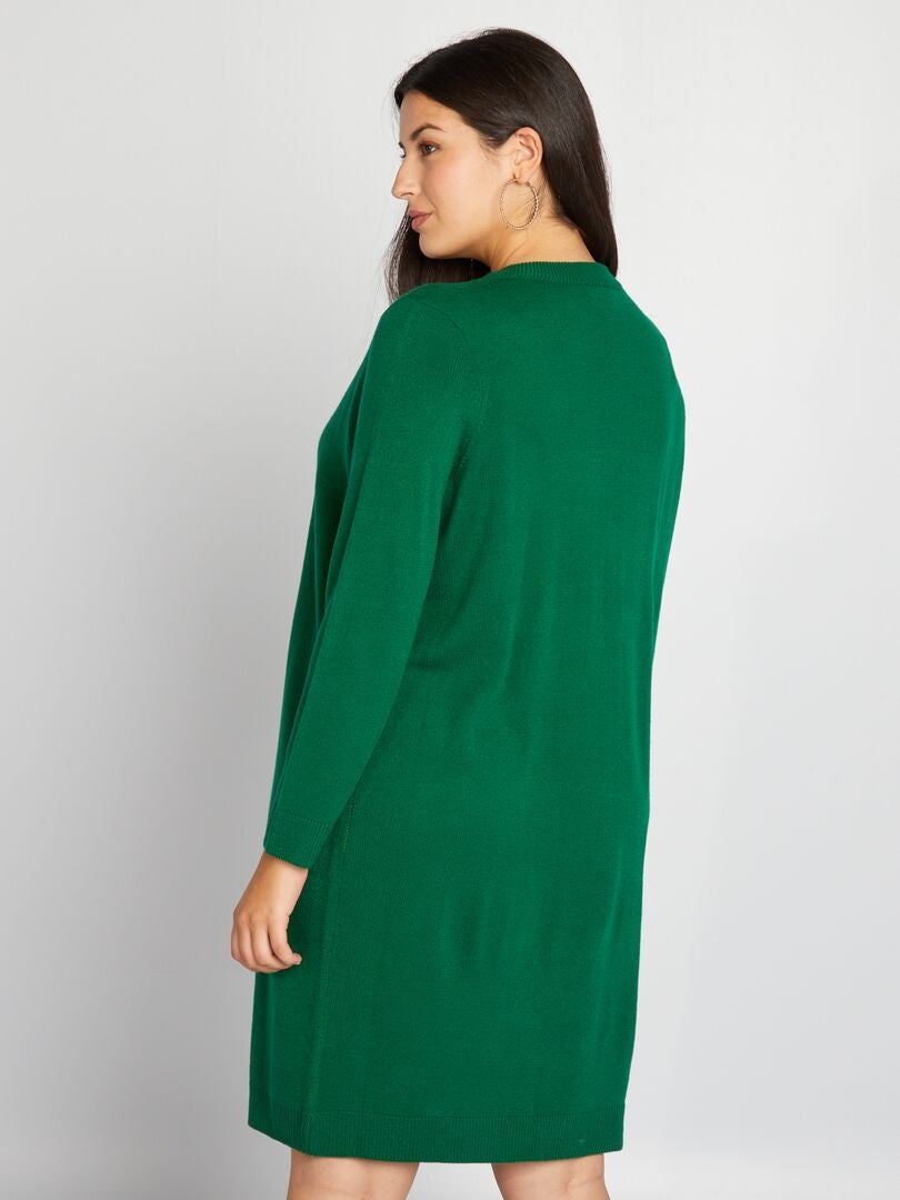 Suéter maxi de Natal - VERDE