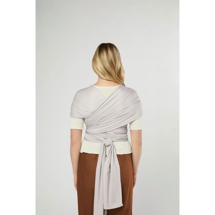 Écharpe de portage pour nouveau-nés de la naissance à 11 3 kg Mesh en polyester recyclé et élasthanne élastique et BANDANA