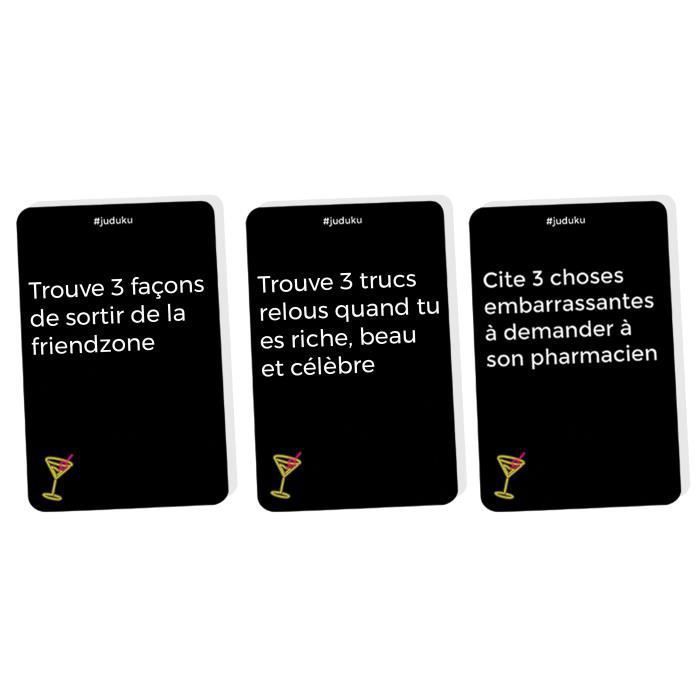 JUDUKU - Le Vice Ultime - Jeu de société pour Apéro & Soirées - Jeux de Cartes Adulte