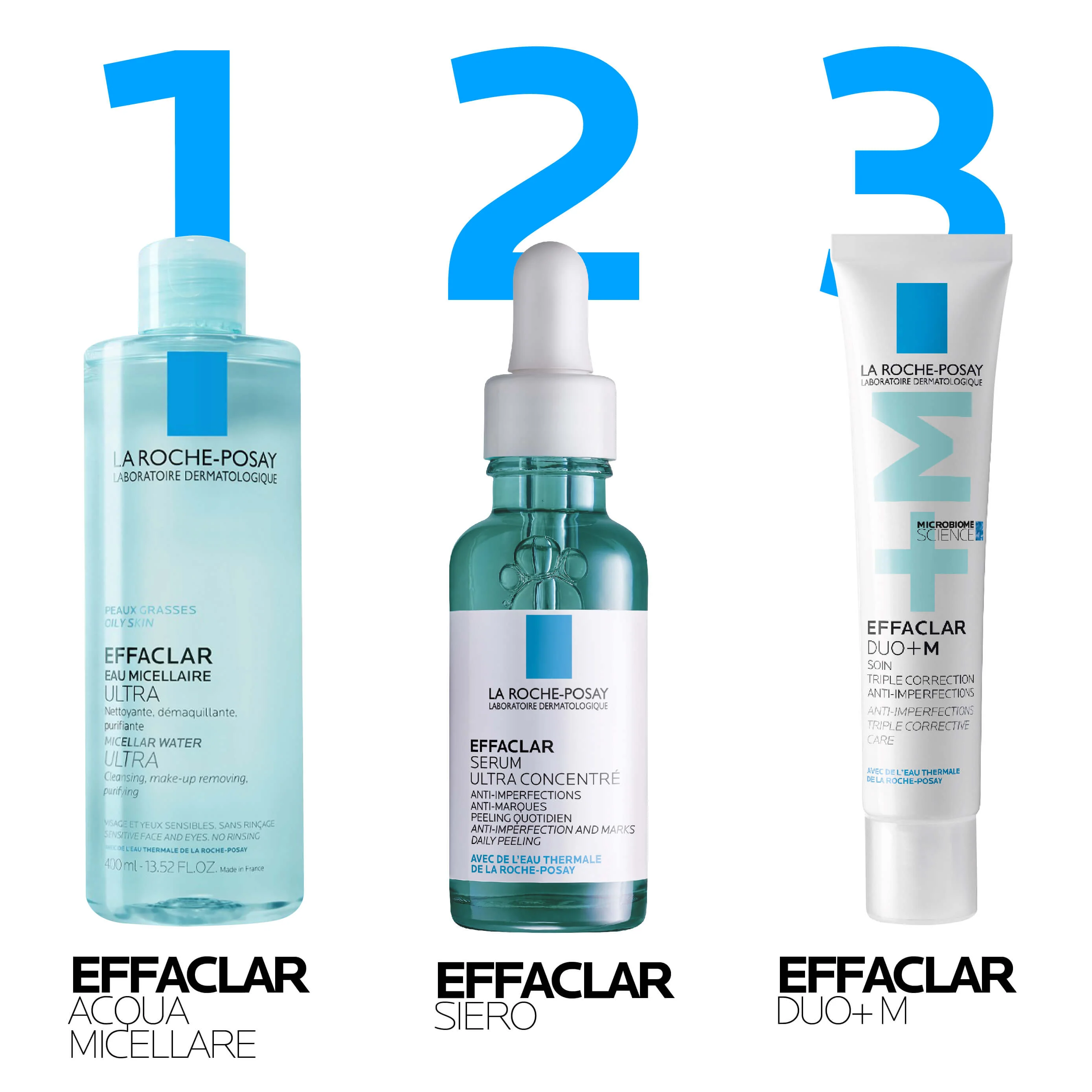Effaclar Effaclar Detergente Viso Acqua Micellare - Acqua detergente viso