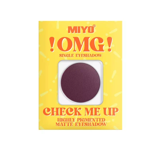 Miyo OMG Matte eyeshadow matowy cień do powiek 04 Sweet Plum 1,3g