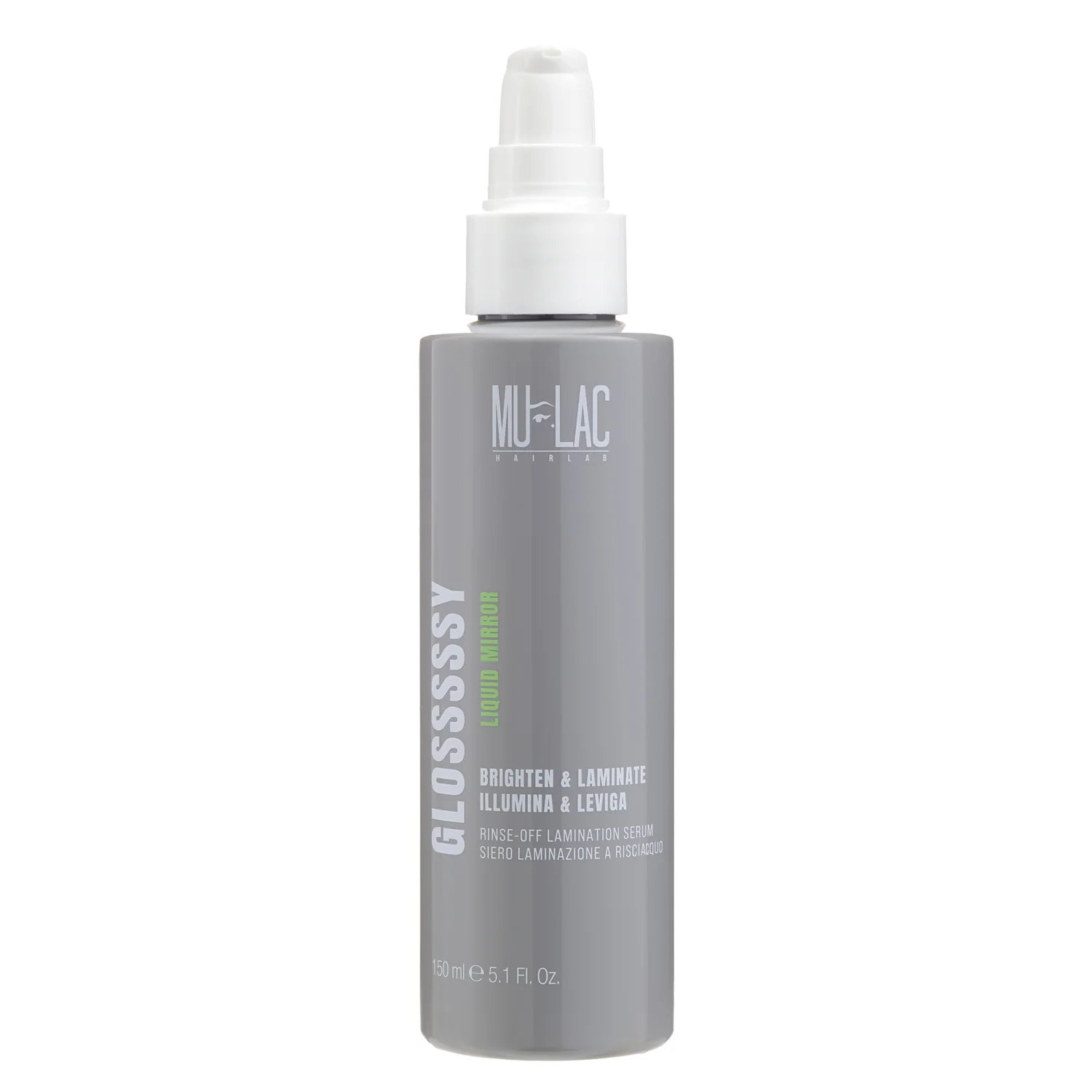 Hairlab Glosssssy Liquid Mirror - Siero Laminazione A Risciacquo - Siero Capelli Styling & Finish, Gloss capelli