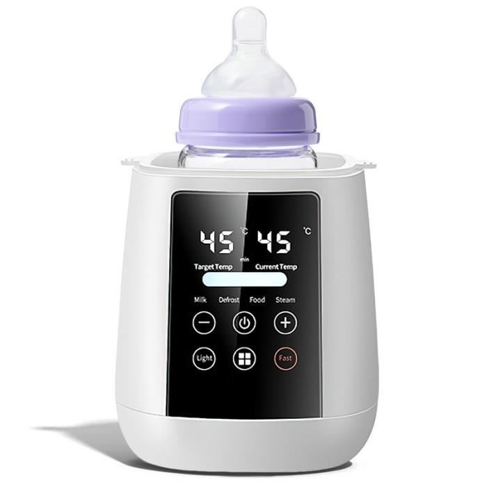 JOULLI 6-in-1 elektrische flessenwarmer - Snel opwarmen van babymelk, voedselwarmer en multifunctionele sterilisator