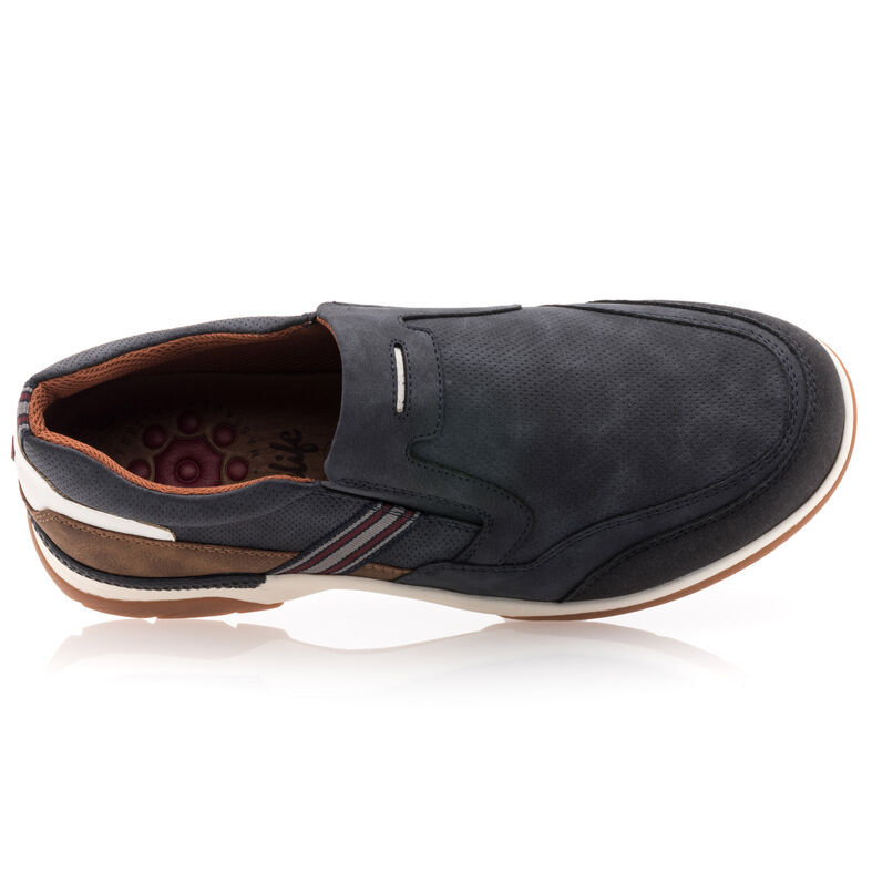 Blaue Herren-Komfortschuhe