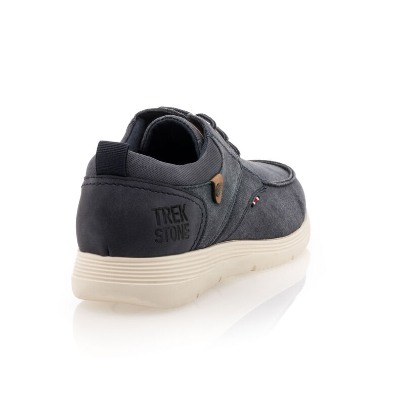 Mocasines/zapatos náuticos azules para hombre