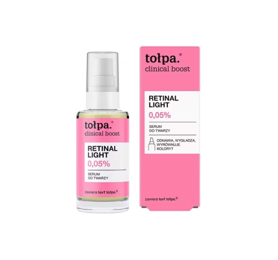 Tołpa Clinical Boost serum do twarzy z retinalem 0,05% 30ml