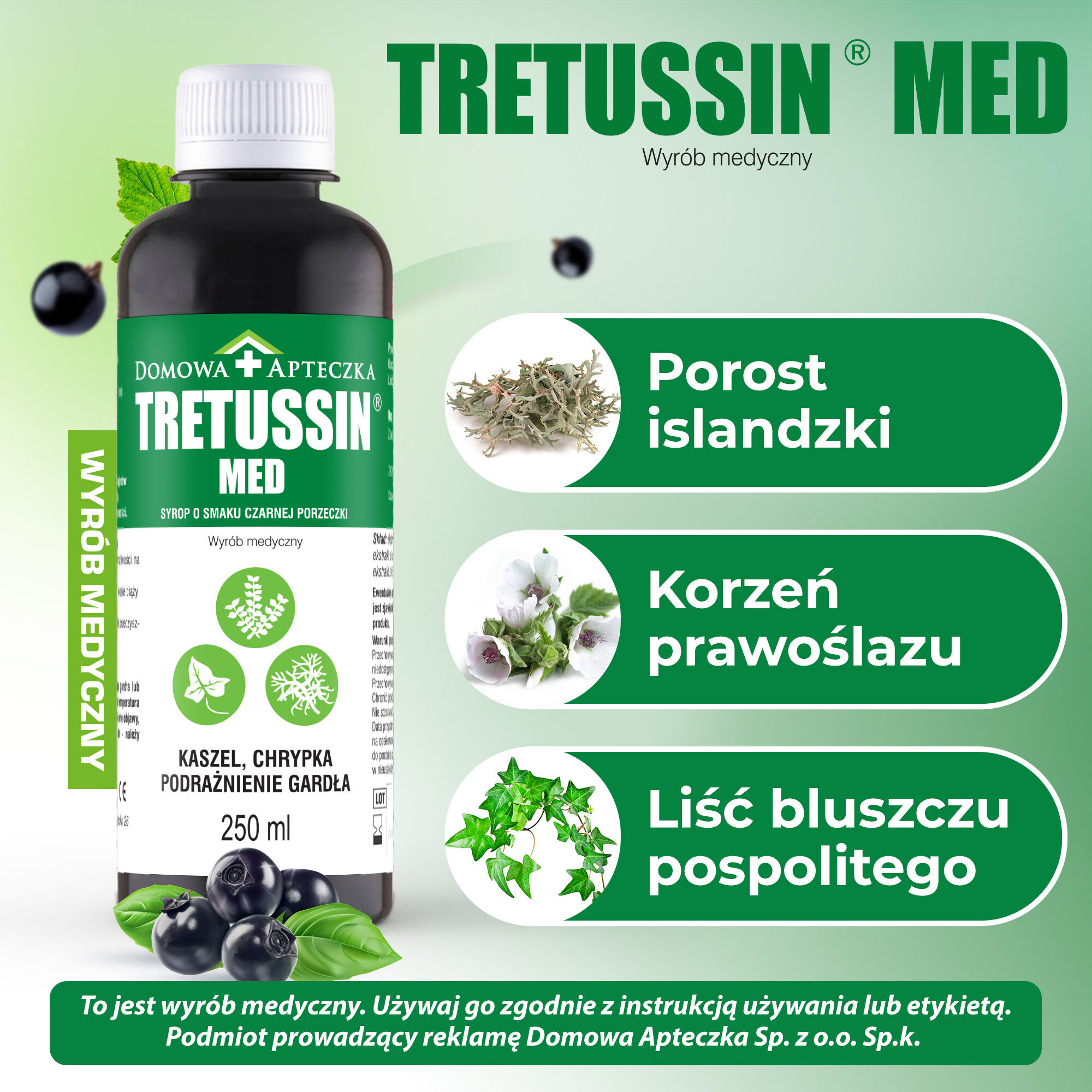 Kit di pronto soccorso domestico Tretussin med