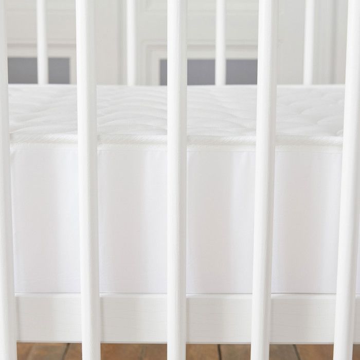 Colchón para bebé/niño con aire acondicionado - 80x160 cm | Reversible: lado verano/lado invierno | Cama tipo cabaña | 10 cm de grosor