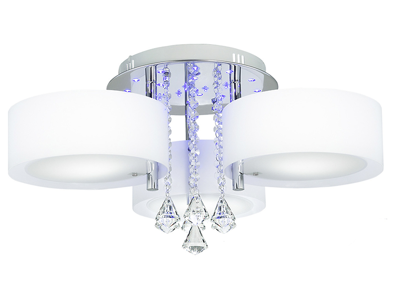 Lampa sufitowa Antila 3-punktowa z pilotem zdalnego sterowania