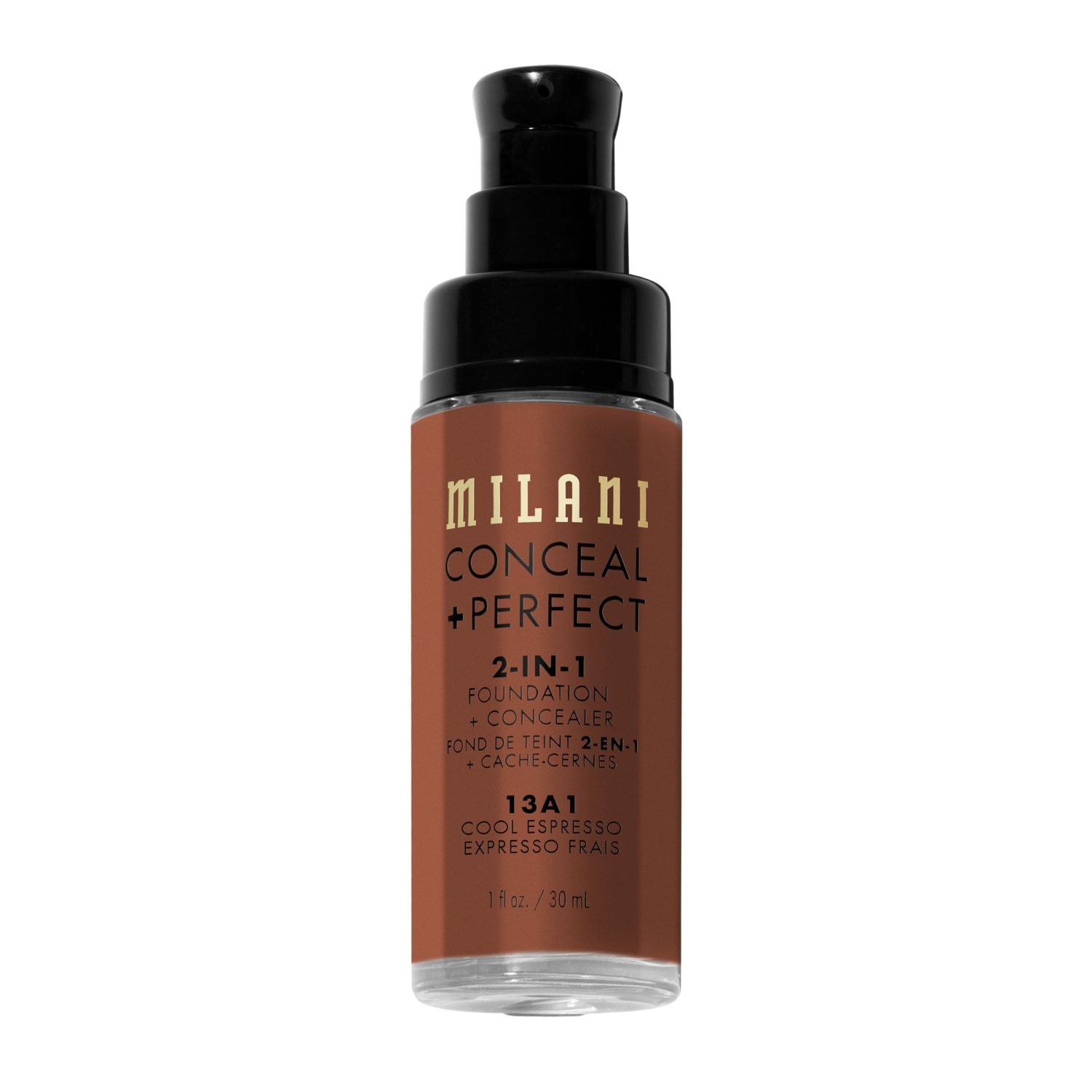 Milani Foundation 2-v-1 korektor + - 30 ml