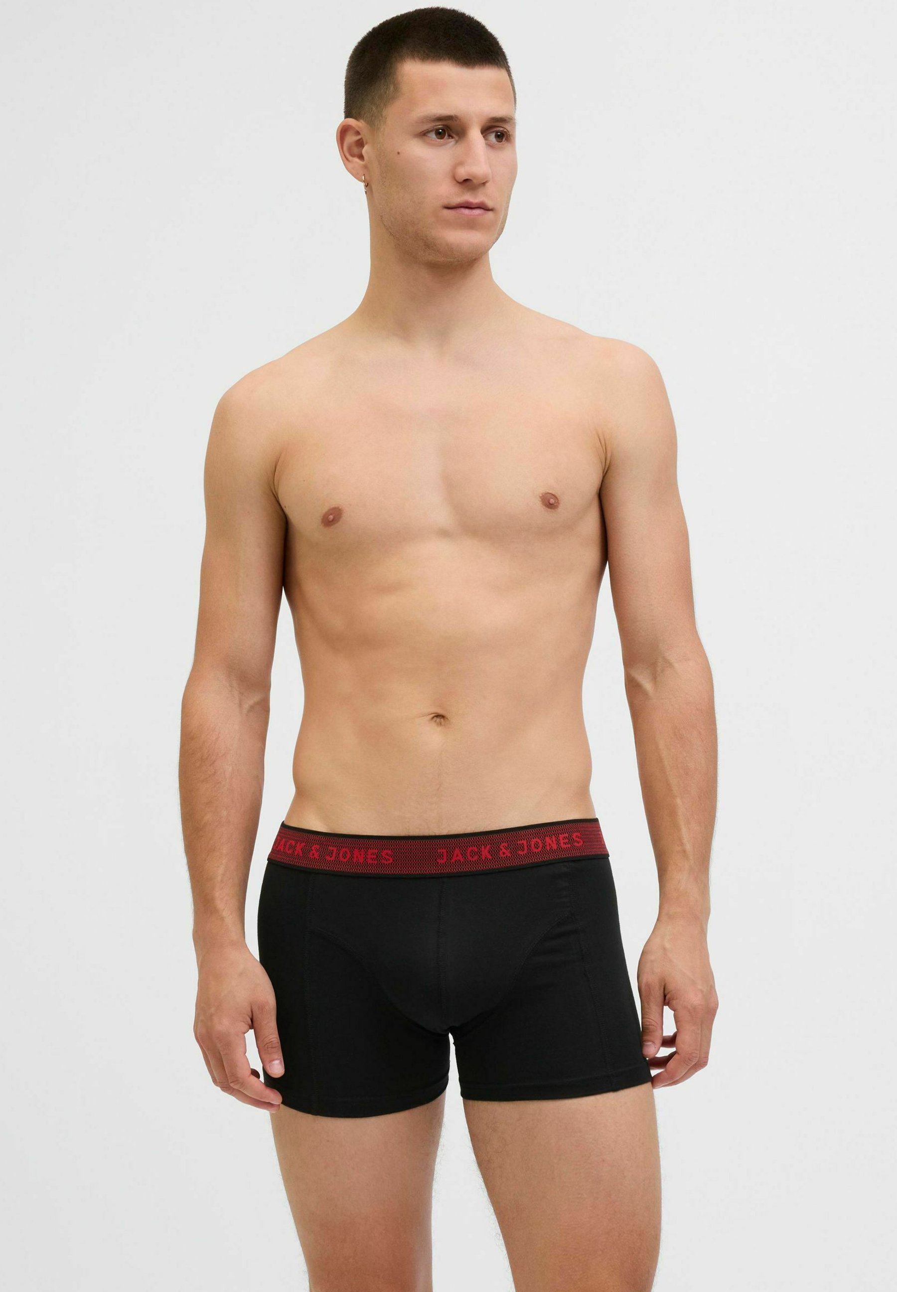 Jack & Jones 5ER-PACK - Boxer - rosso fuoco