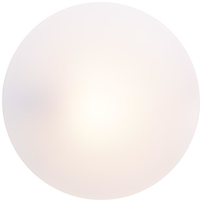 Applique murale extérieure - BRILLIANT - FARLY - Métal et plastique - Blanc - E27 - 1 x 20 W IP44
