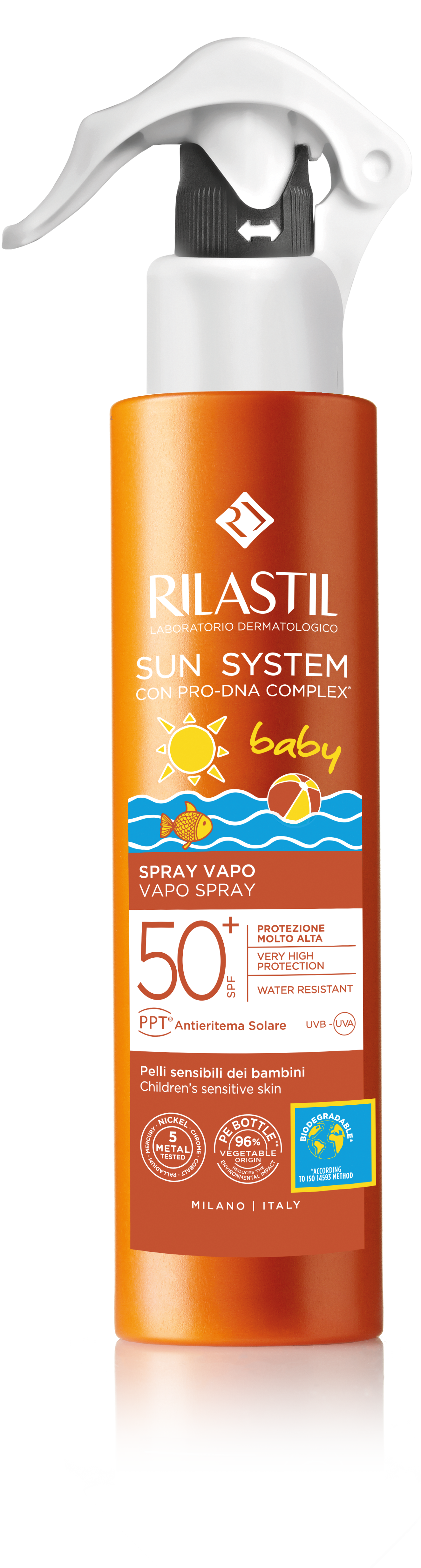 Opaľovací sprej Sun System Baby SPF50 Ochrana pred slnkom v lekárni