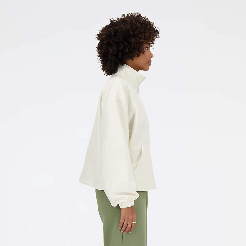 Oversize-Sportjacke für Damen von Essentials - Leinen