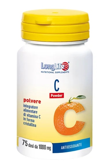 LONG LIFE LongLife C Poeder Voedingssupplement met vitamine C in poedervorm 75 g