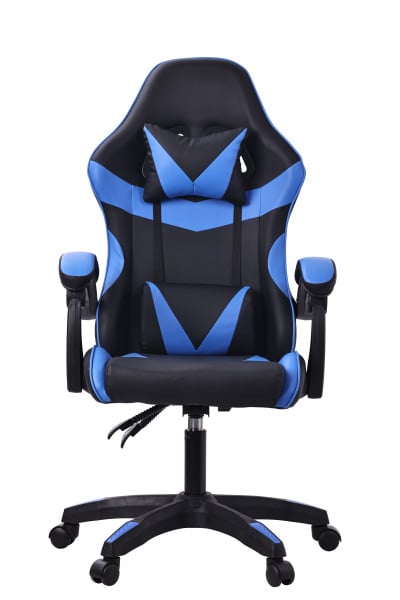 Ergonomiczny fotel obrotowy gamingowy DRAGO Niebieski