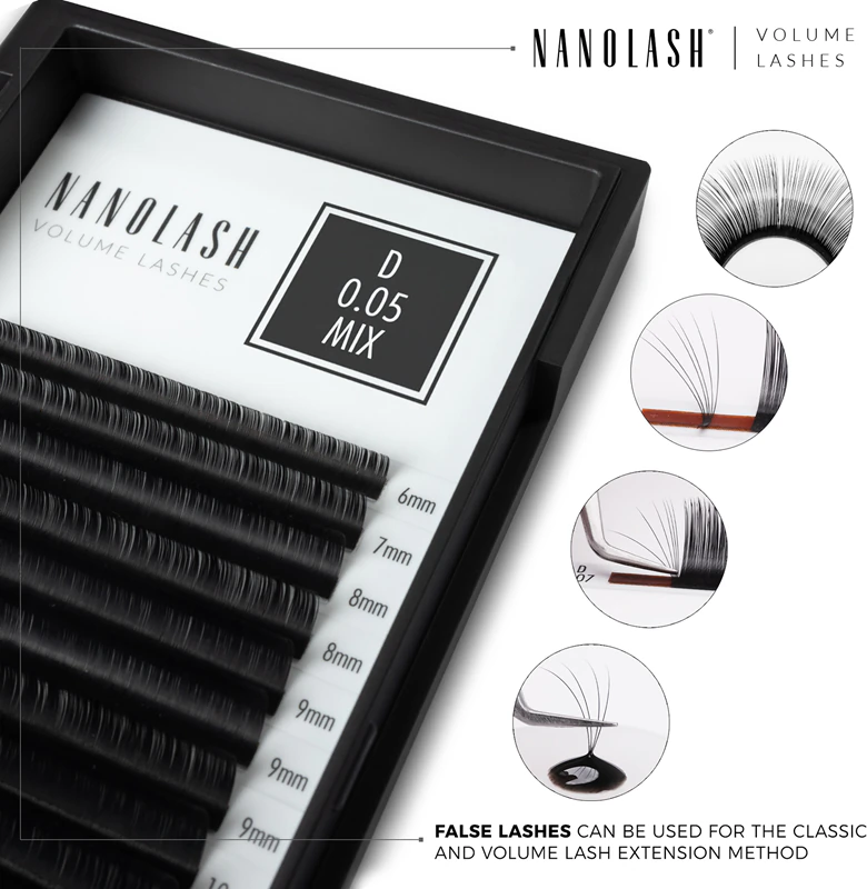 Umelé mihalnice Nanolash Volume Lashes