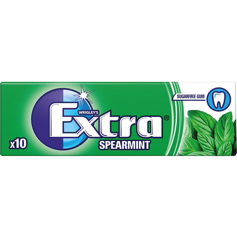 Extra Extra 14 g Grön mynta