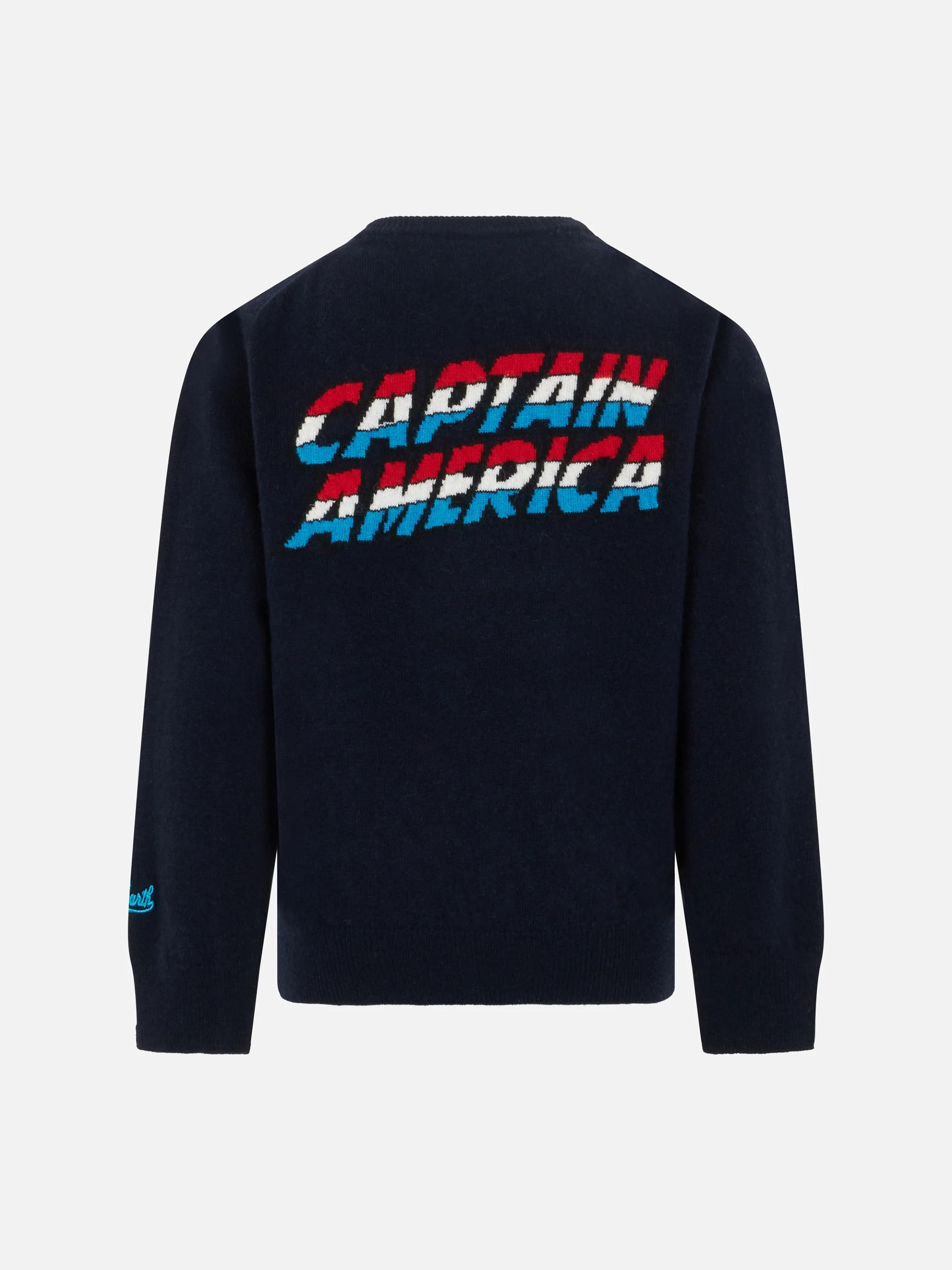 Maglione girocollo da bambino con stampa Capitan America |MARVEL SPECI