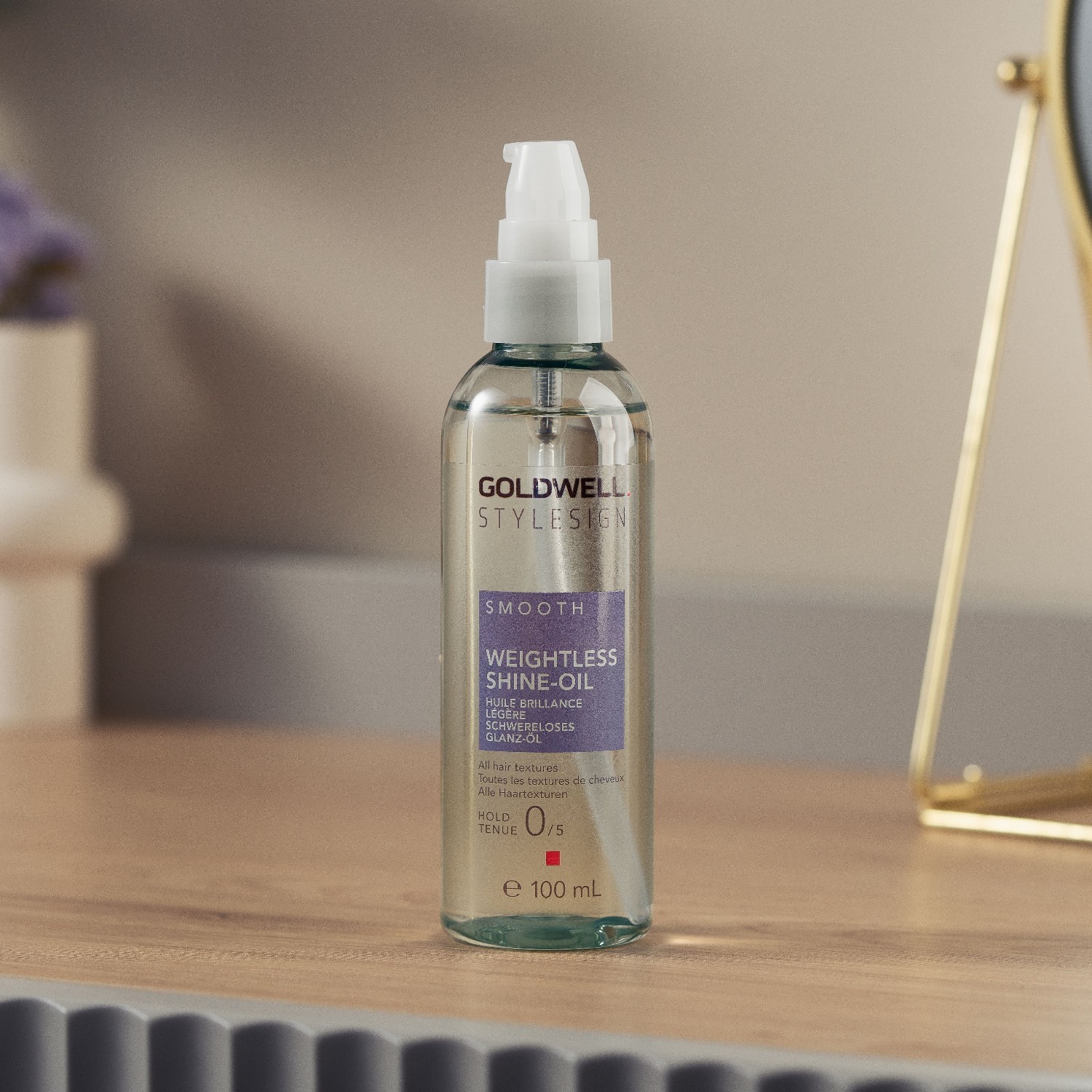 „Goldwell Stylesign Weightless Shine“ aliejus plaukams – 100 ml