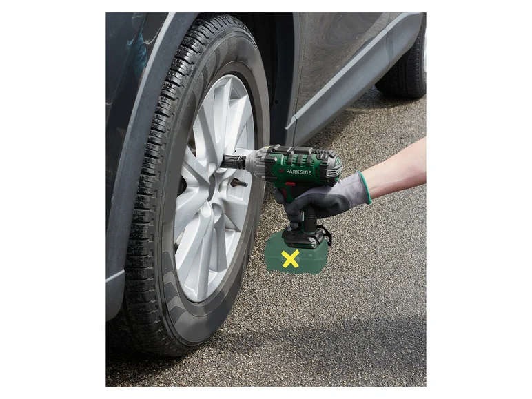 PARKSIDE® PASSK 20-Li C3 Batteridrevet slagtrekker for biler, 20V